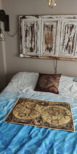 Customer photo review of Carte du Monde Vintage Michel