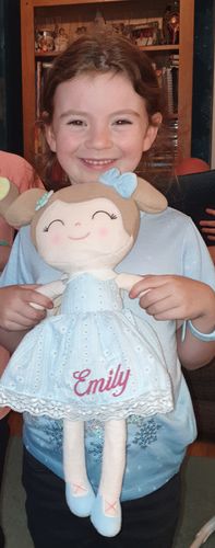 Customer photo review of Personalized Gloveleya Spring Girl Doll With Gift Bag - 5 Colors