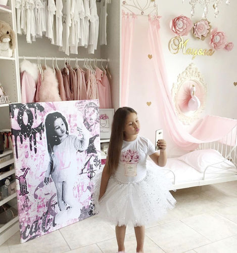 Customer photo review of Toile Personnalisée