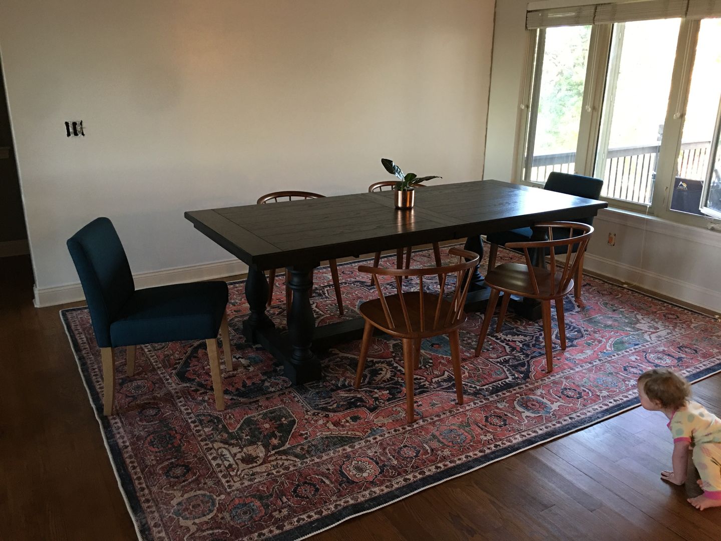 Customer photo review of Distressed Vintage Kendra Area Rug
