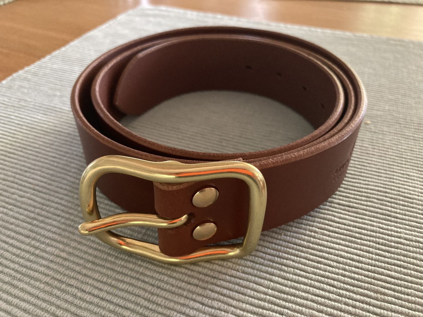 Customer photo review of The Classic Belt