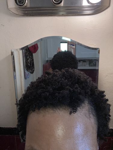 Customer photo review of Nae Nae's 9oz Hair Boost Special