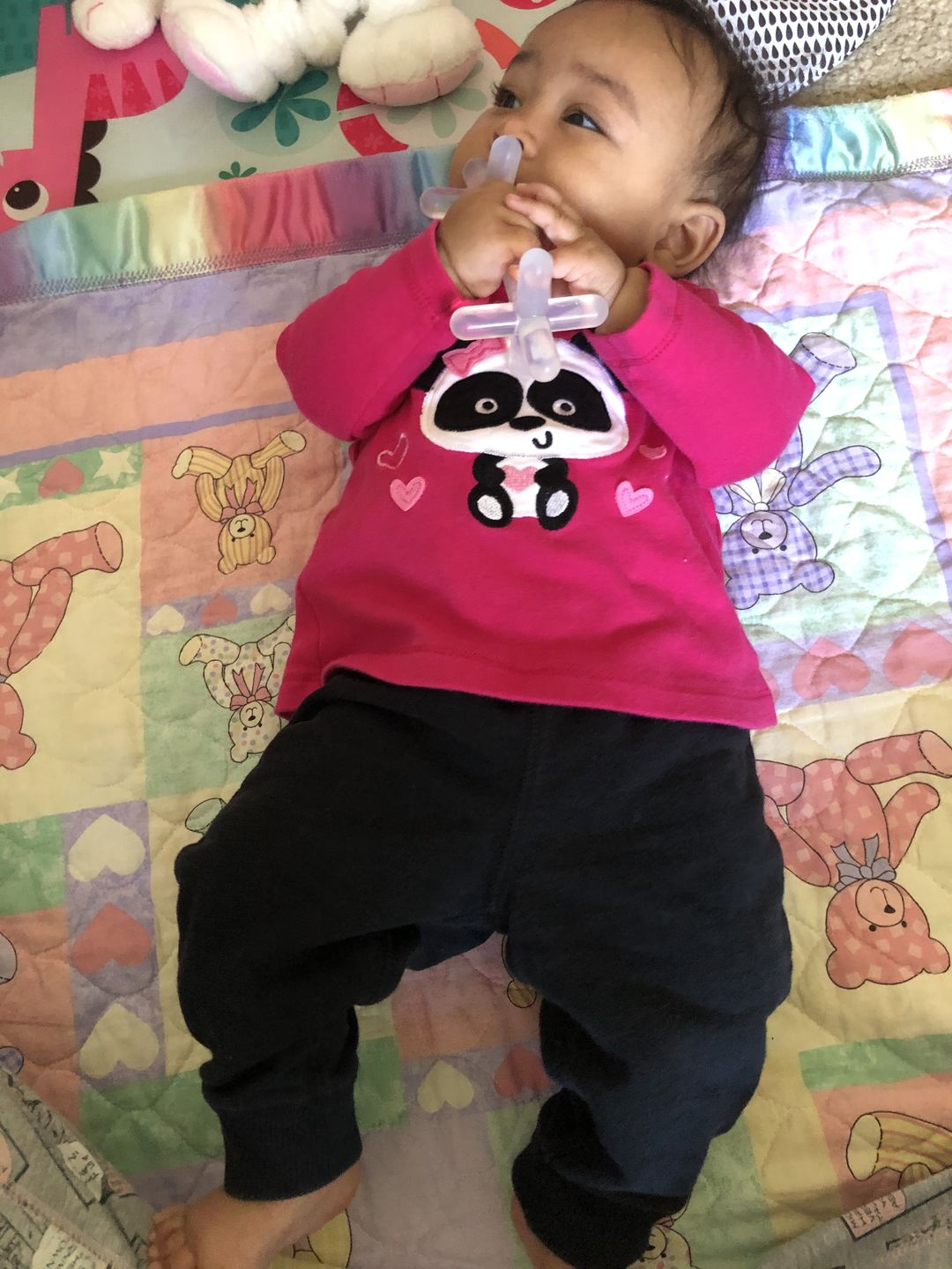 Customer photo review of moonjax® baby teether
