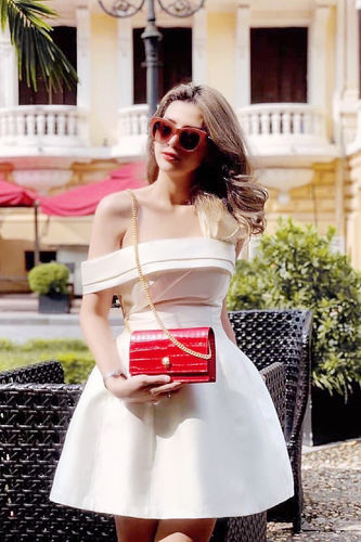 Customer photo review of ALAIA Mini Dress