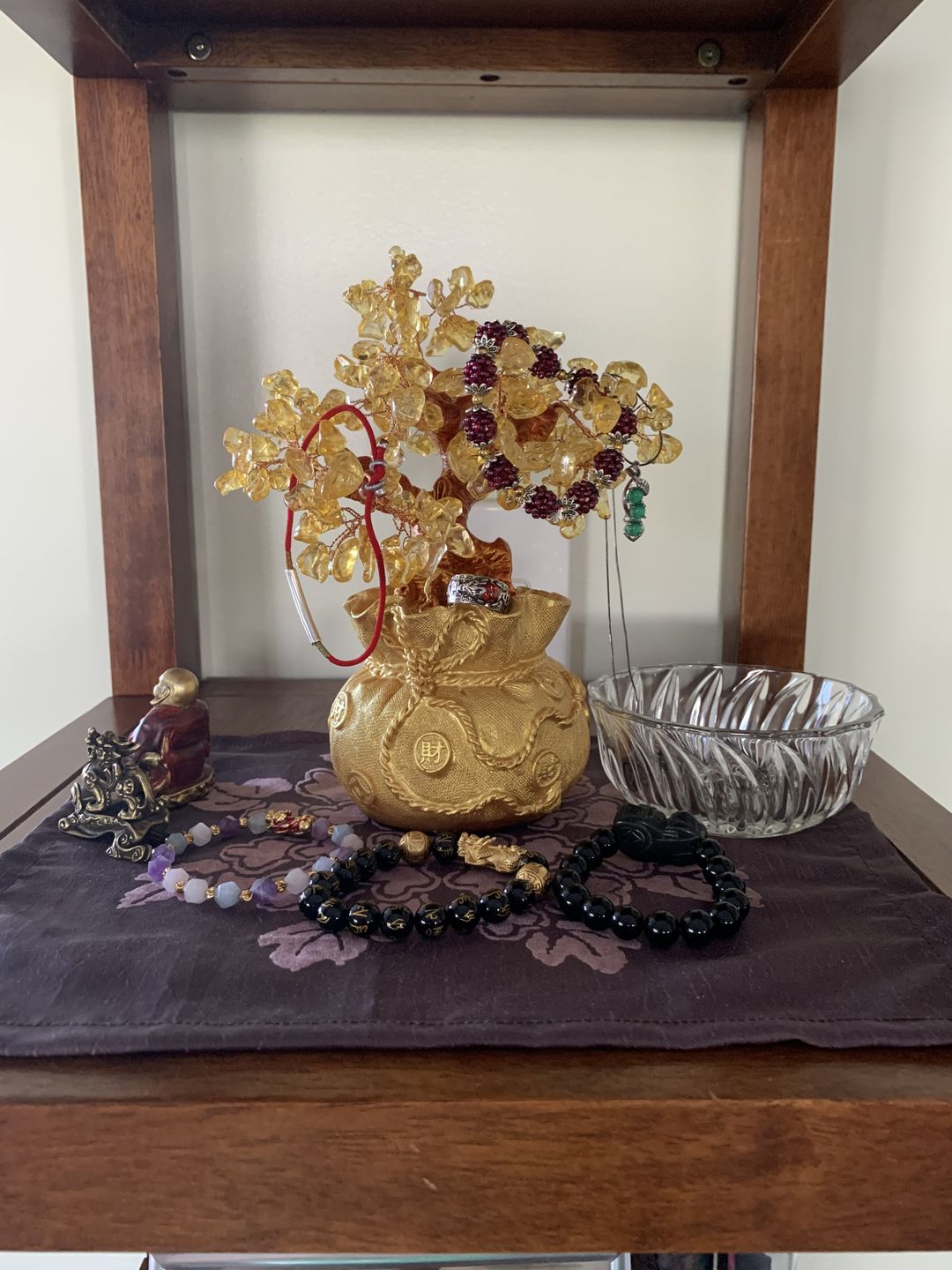 Customer photo review of Feng Shui Citrine Money Tree Wealth Ornaments