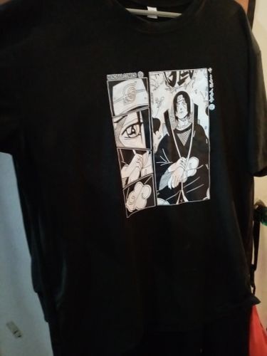 Customer photo review of Itachi Uchiha - Tee