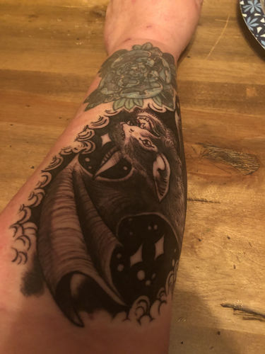 Customer photo review of Signature Tattoo Numbing Cream