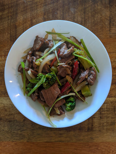 Customer photo review of Beef Cubes - Kababs