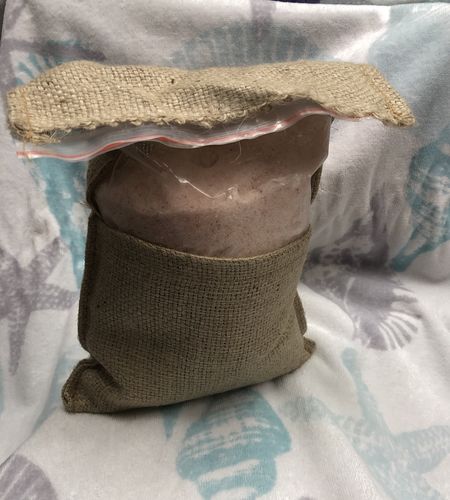 Customer photo review of Raw Himalayan Gourmet Pink Crystal Salt - Fine Grain (5 LB)