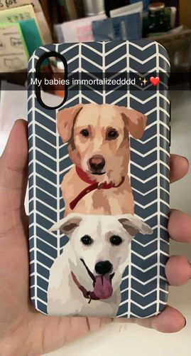 Customer photo review of Custom Pet Tough Case