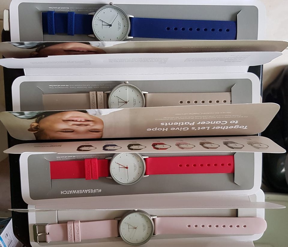 Customer photo review of Life Saver Watch 4.0 – Pink