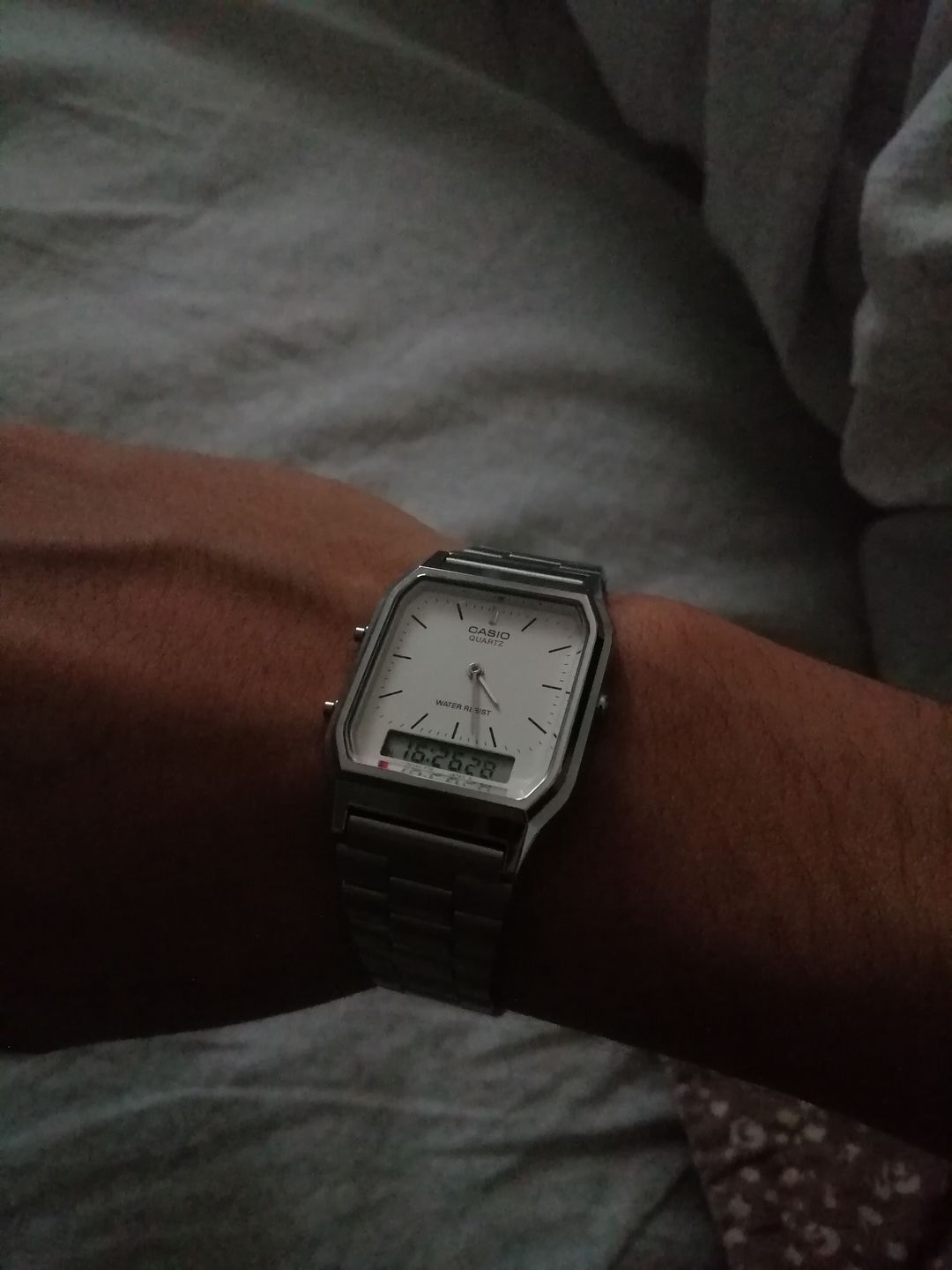 Customer photo review of Reloj Casio Vintage AQ-230A-7DMQ Plateado