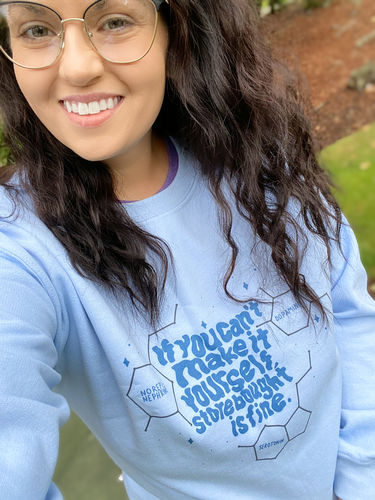 Customer photo review of If You Can't Make It Yourself, Store Bought Is Fine (Shop Sundae x NAMI) -- Sweatshirt