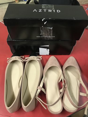 Customer photo review of Gian Old Rose Suede