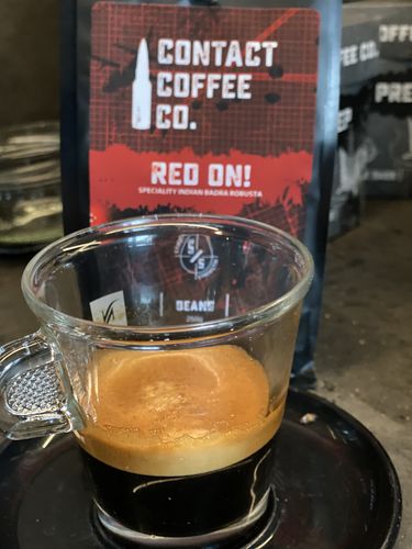 Customer photo review of Red On! Coffee