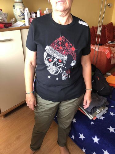 Customer photo review of Just Love Skulls Xmas Outfit