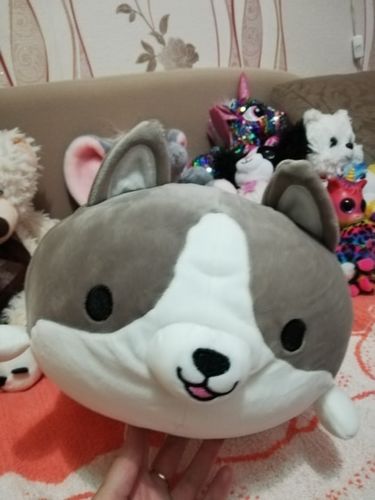 squishy corgi pillow