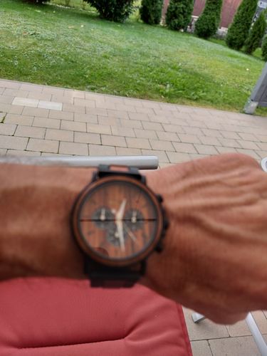 Customer photo review of Wood o'clock - Kastanie