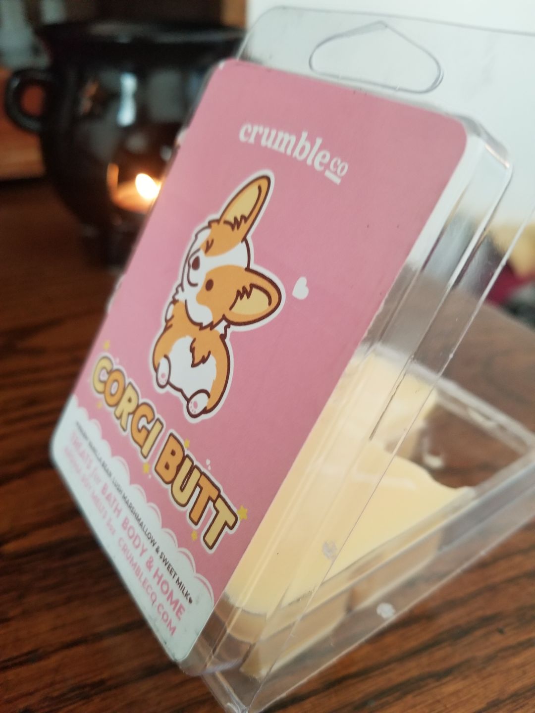 Customer photo review of Corgi Butt Wax Melts