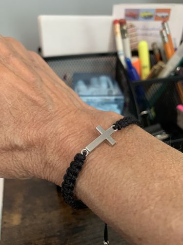 Customer photo review of ' I Can Do All Things ' Bracelet
