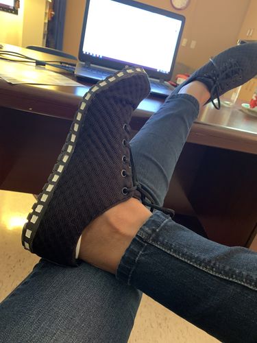Customer photo review of Unisex Corrida Sneakers - Black