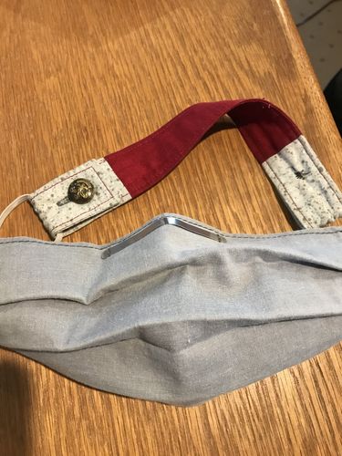 Customer photo review of Mask Insert - Straight - 10 Count