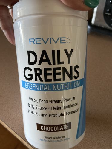 Customer photo review of Daily Greens Powder