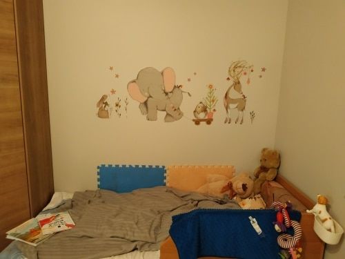 Customer photo review of Stickers Éléphant Dessin