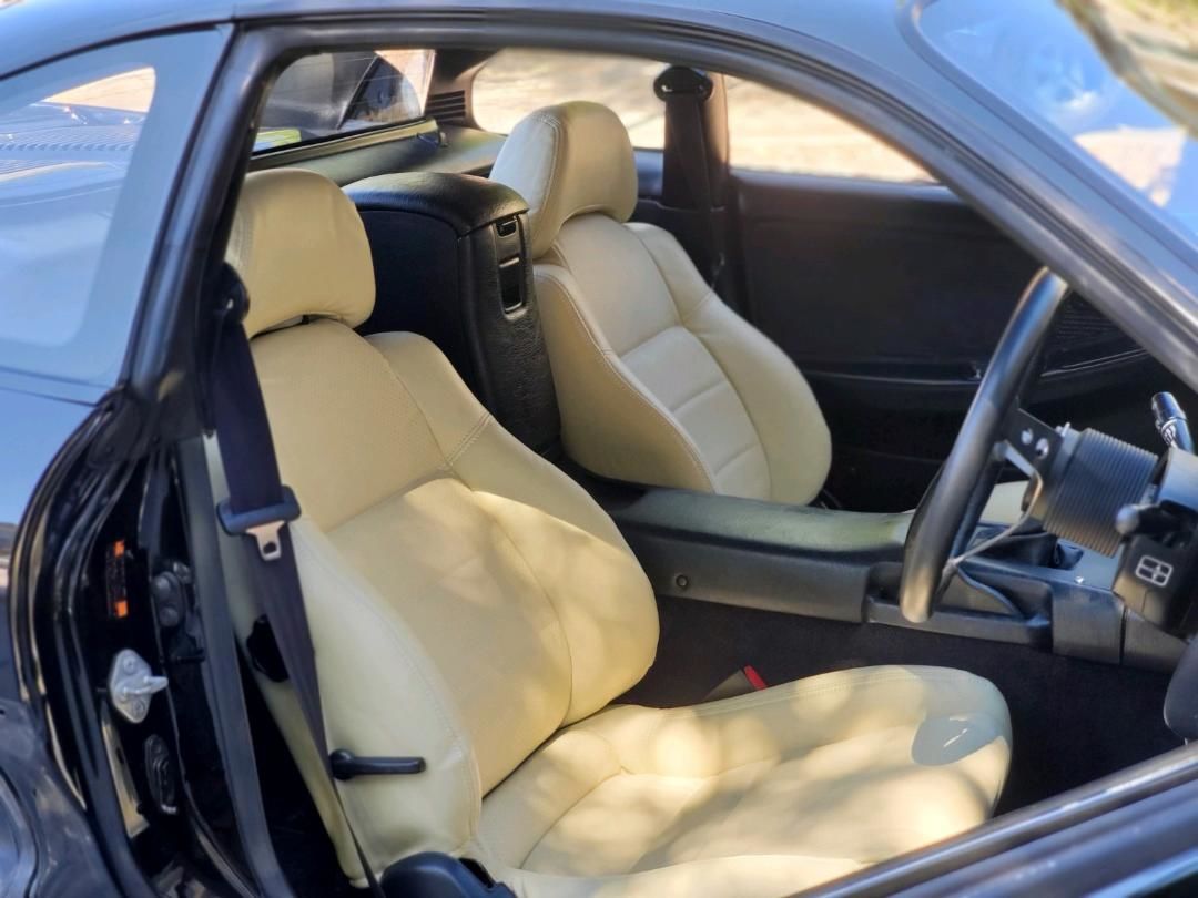 Customer photo review of MR2Heaven OEM Plus Seat Covers (Black, TAN, Black W/ Red Stitching, Black/Red Hybrid)