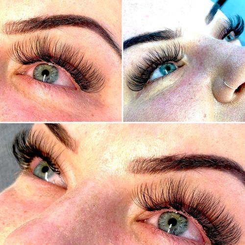 Customer photo review of 8D 0.07 Russian Volume (16 Lines) LONG STEM