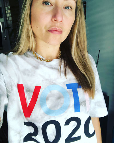 Customer photo review of Love Tee - Vote