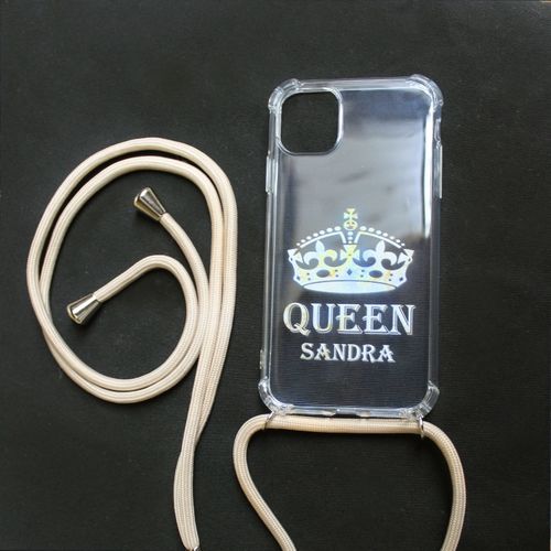 Customer photo review of Handyhülle Queen Wunschdatum oder Name