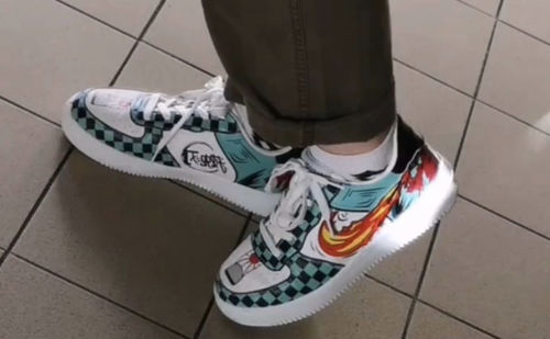 Customer photo review of Sneaker Demon Slayer - Tanjiro Kamado Basse
