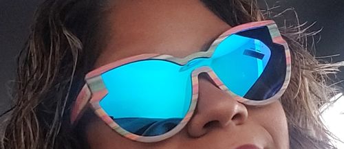 Customer photo review of Candy Blue