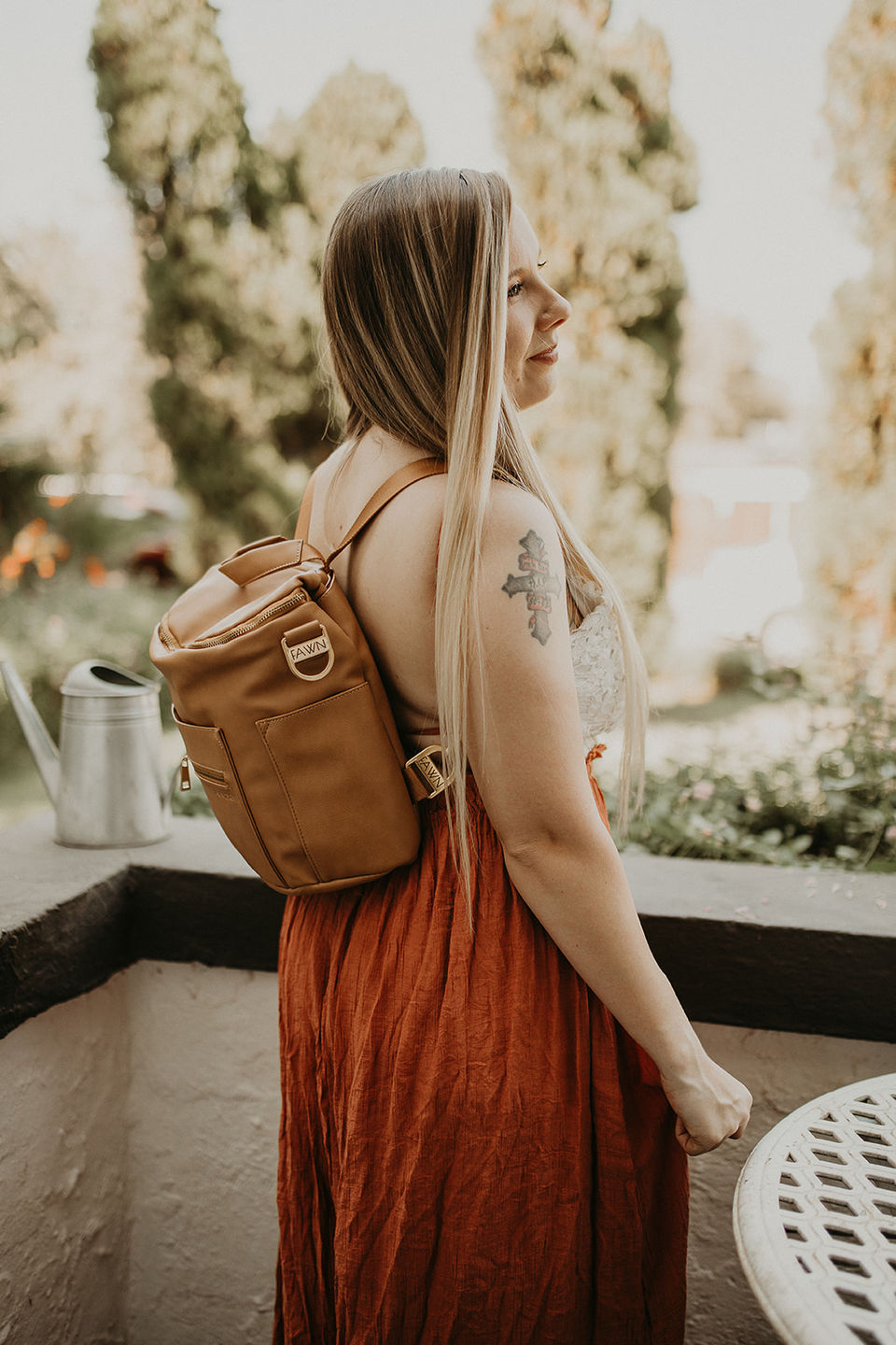 Customer photo review of The Mini - Tan