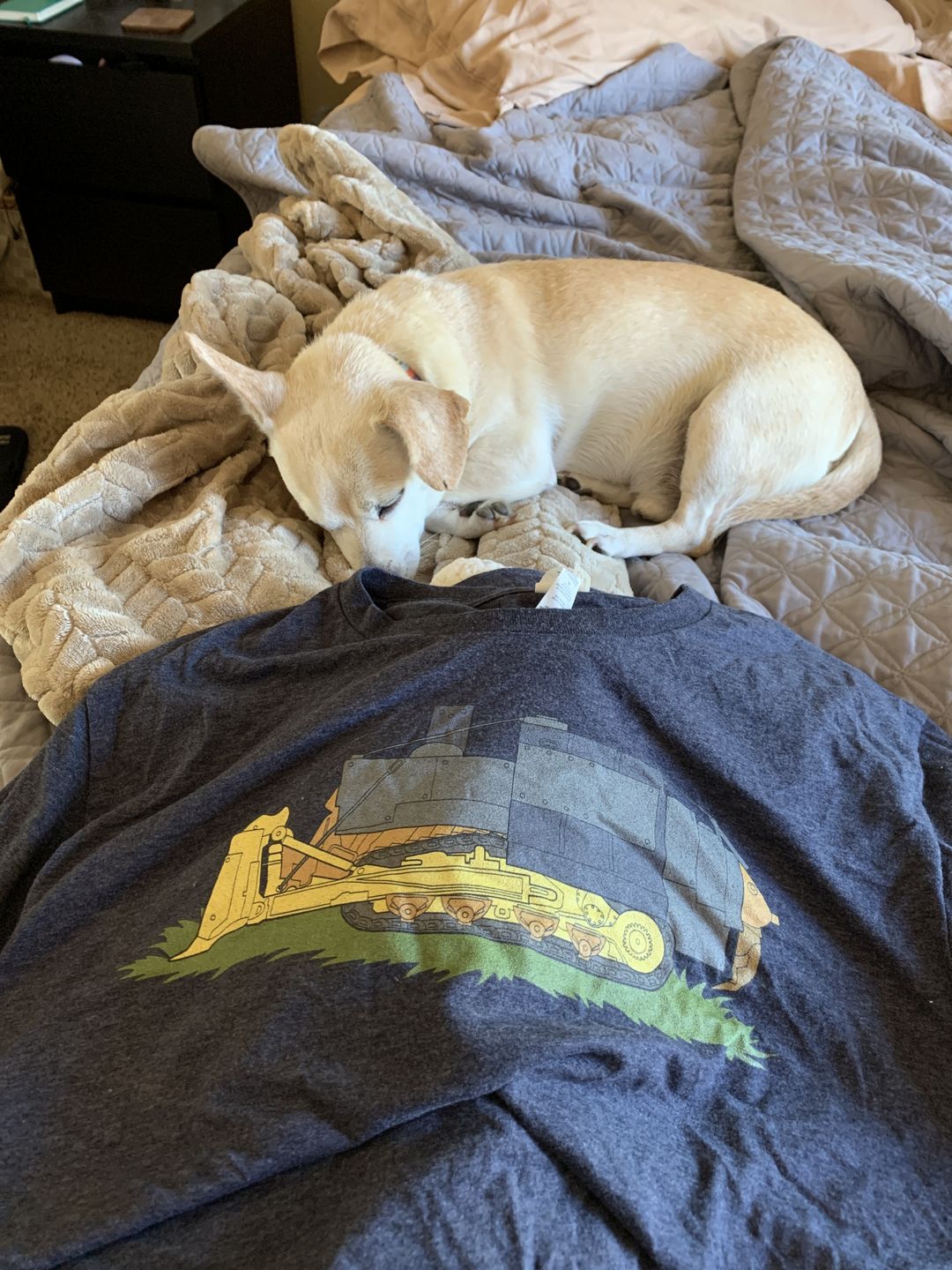 Customer photo review of Killdozer Unisex T-Shirt