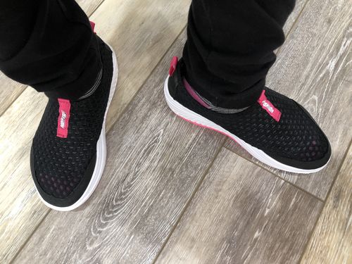 Customer photo review of Julie Sneakers (5 colors)