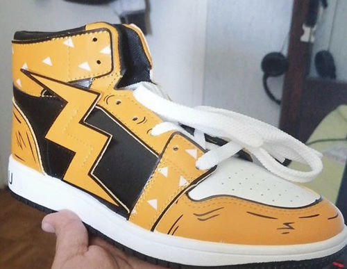 Customer photo review of Sneaker Demon Slayer - Zenitsu Agatsuma Montante