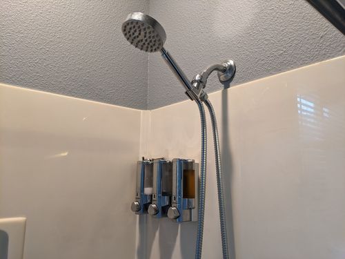 Customer photo review of 1-Spray Handheld Shower Head Set