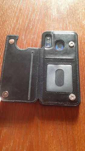 Customer photo review of Card Slot Flap Wallet Leather Case Samsung Galaxy