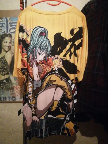 Customer photo review of Mulan 2075 Loose Shirt