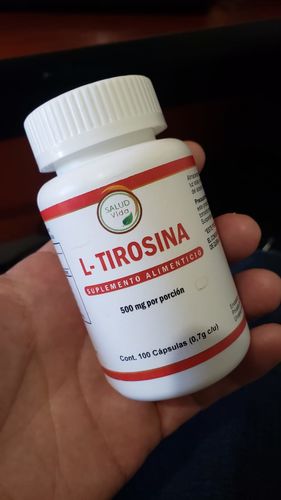 Customer photo review of L - Tirosina (L-Tyrosine) 500mg
