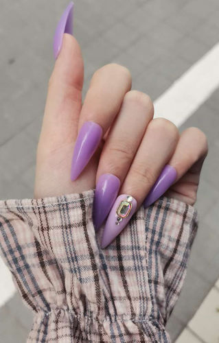Customer photo review of House of Florists 12 Color Nail Extension Gel Kit