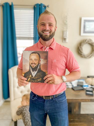 Customer photo review of The General - Custom Canvas