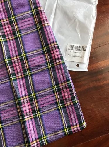 Customer photo review of Checkered Violet Dress Summer