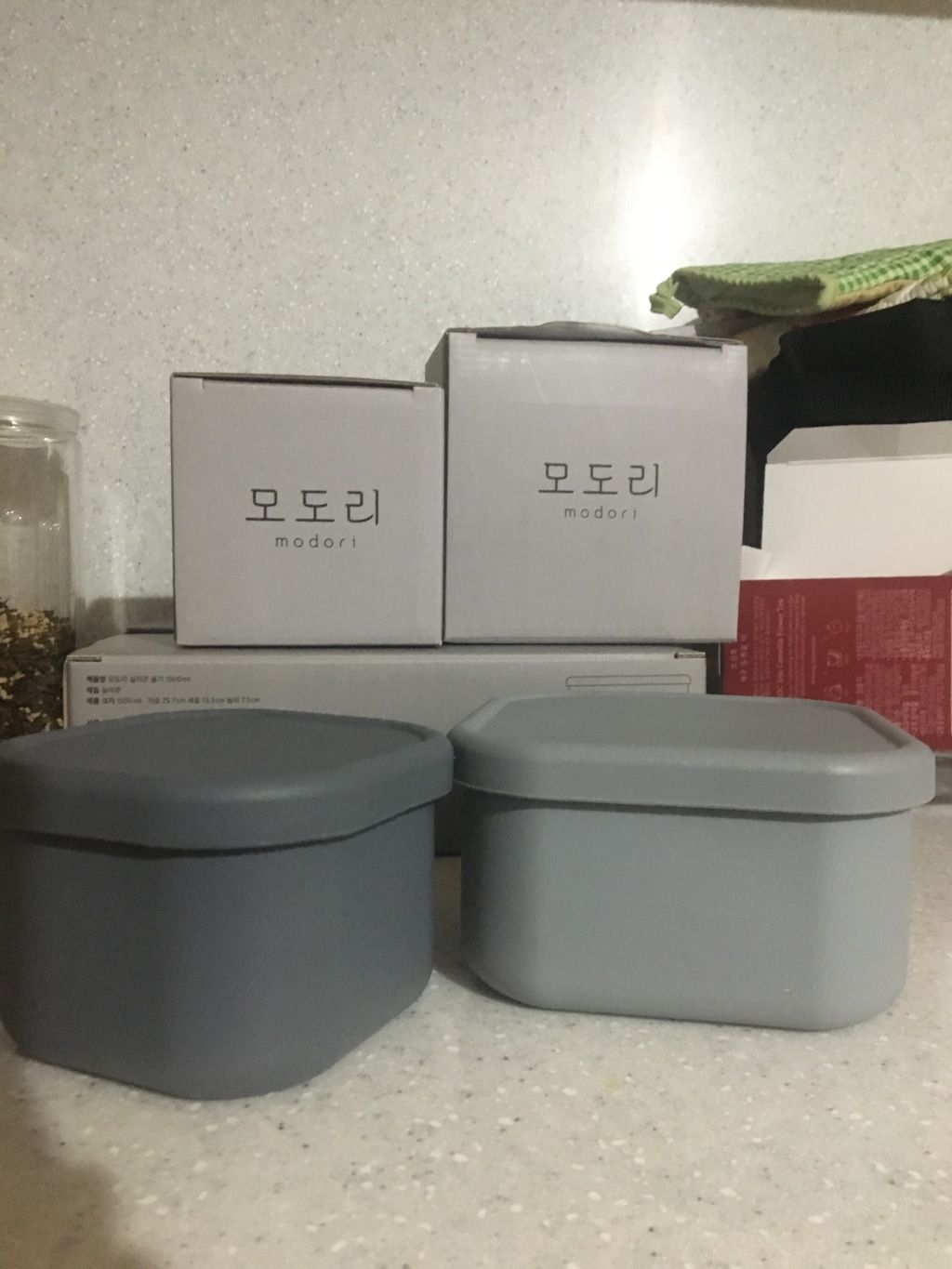 Customer photo review of Silicone Container