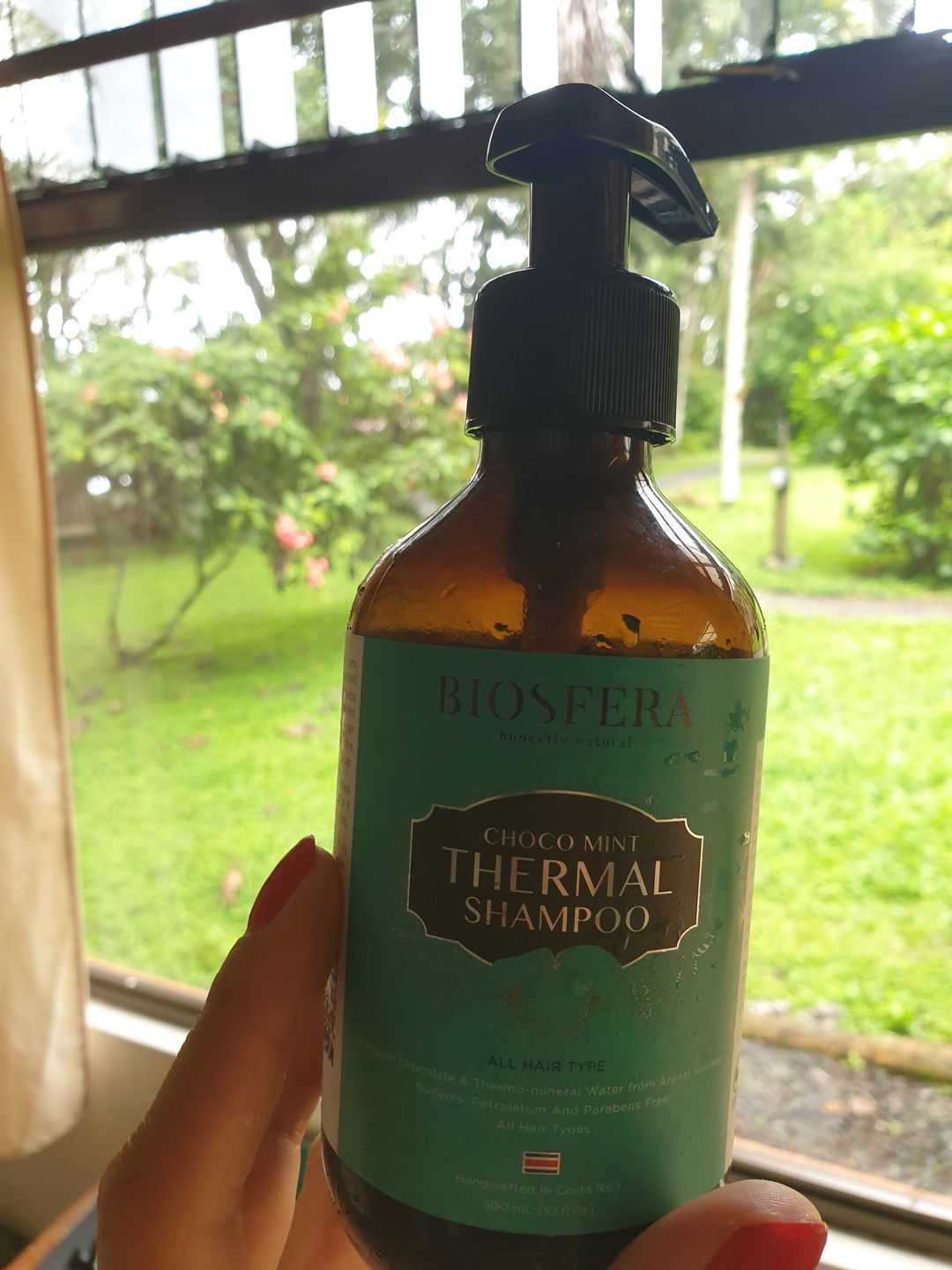 Customer photo review of Chocolate Mint Shampoo (Thermal Water)