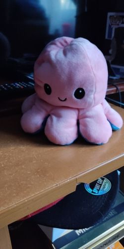 Customer photo review of Moody Octopus Plush