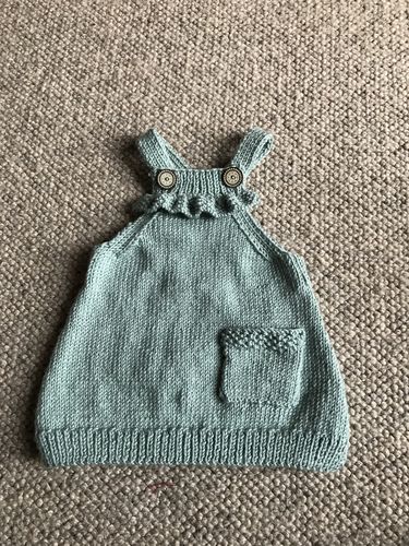 Customer photo review of Baby Mystery Knitting Box