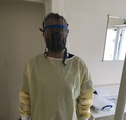 Customer photo review of Stealth P3 Respirator Facemask